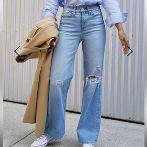 AYR The Secret Sauce Comfort Stretch High Rise Wide Straight Leg Jean